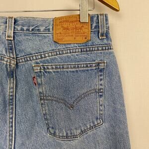 Vintage Levis 512 Jeans Women Slim Fit Tapered Leg Light
